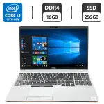 Ноутбук Dell Latitude 5510 / 15.6" (1920x1080) IPS / Intel Core i5-10310U (4 (8) ядра по 1.7 - 4.4 GHz) / 16 GB DDR4 / 256 GB SSD / Intel UHD Graphics 620 / WebCam б/в
