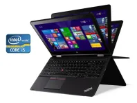 Ноутбук-трансформер Б-клас Lenovo ThinkPad S5 Yoga 15 / 15.6" (1920x1080) IPS Touch / Intel Core i5-5200U (2 (4) ядра по 2.2 - 2.7 GHz) / 8 GB DDR3 / 256 GB SSD / Intel HD Graphics 5500 / WebCam б/в