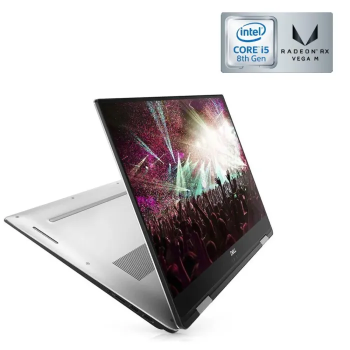 Ігровий ультрабук-трансформер Dell XPS 15 9575 / 15.6" (1920x1080) IPS Touch / Intel Core i5-8305G (4 (8) ядра по 2.8 - 3.8 GHz) / 8 GB DDR4 / 480 GB SSD / AMD Radeon RX Vega M GL, 4 GB HBM2, 1024-bit / WebCam б/в - зображення 1