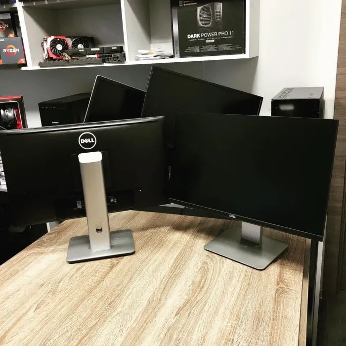 Монітор Dell P2419H Black / 24" (1920x1080) IPS / DisplayPort, HDMI, VGA б/в - зображення 3