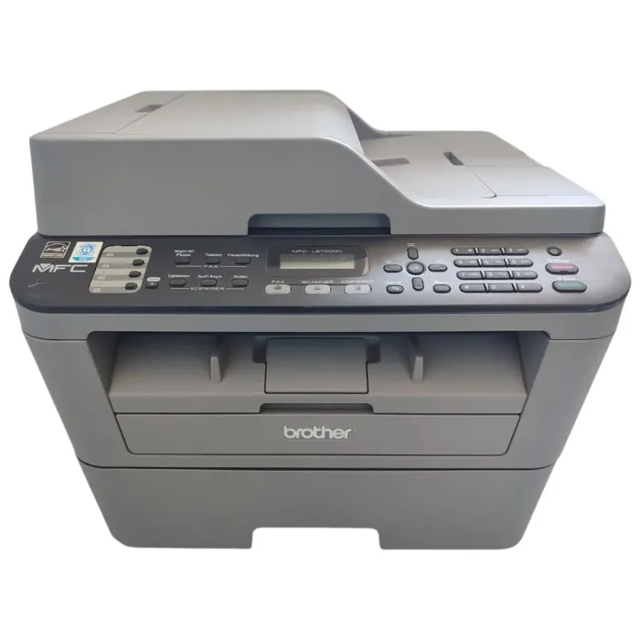 Принтер Brother MFC-L2700DN / Лазерний монохромний друк / 2400x600 dpi / A4 / 24 стор/хв / USB 2.0, Ethernet / Дуплекс б/в - зображення 1