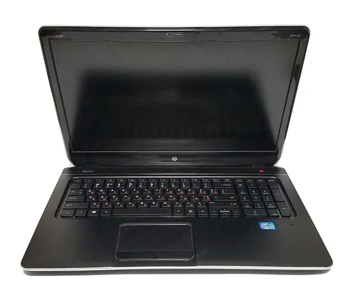 Ноутбук Б клас HP Envy dv7-7243cl / 17,3" (1920х1080) TN / Intel Core i7-3630QM (4 (8) ядра по 2,4 - 3,4 ГГц) / 16 ГБ DDR3 / 256 ГБ SSD / Веб-камера HP TrueVision / DVD-ROM / Сканер відбитків пальців / USB 3.0 / HDMI / Win 10 (без ліцензії) / АКБ не т б/в - изображение 3