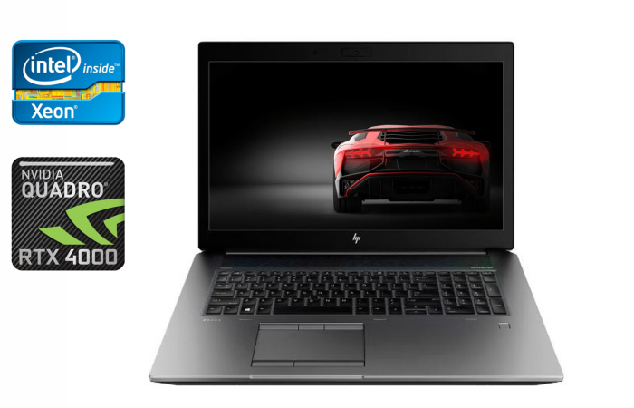 Мобільна робоча станція HP Zbook 17 G6 / 17.3" (1920x1080) IPS / Intel Xeon E-2286M (8 (16) ядер по 2.4 - 5.0 GHz) / 32 GB DDR4 / 512 GB SSD / nVidia Quadro RTX 4000, 8 GB GDDR6, 256-bit / WebCam / TouchID б/в - зображення 1