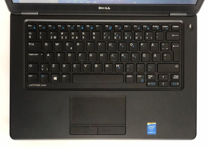 Ноутбук Dell Latitude E5450 / 14" (1366x768) TN / Intel Core i5-5200U (2 (4) ядра по 2.2 - 2.7 GHz) / 8 GB DDR3 / 500 GB HDD / Intel HD Graphics 5500 / WebCam / Win 10 Pro б/в - изображение 8