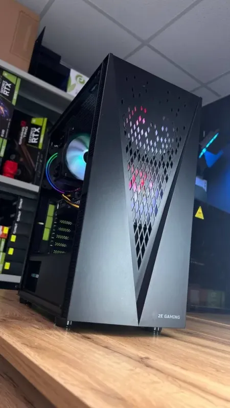 Збірка на замовлення: ігровий ПК 2E Gaming Galaxy G2055 Tower / Intel Core i5-11400F (6 (12) ядер по 2,6 - 4,4 ГГц) / 16 ГБ DDR4 / 500 ГБ SSD M.2 / nVidia GeForce RTX 3050, 8 ГБ GDDR6, 128-bit / 600 Вт б/в - зображення 2