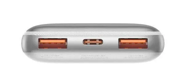 УМБ Power Bank Baseus Bipow Pro White (PPBD040102) / 10000 mAh / до 12V/до 3A - зображення 2