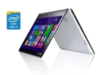 Ультрабук-трансформер Б-клас Lenovo Yoga 3 / 14" (1920x1080) IPS Touch / Intel Core i7-5500U (2 (4) ядра по 2.4 - 3.0 GHz) / 8 GB DDR3 / 128 GB SSD / Intel HD Graphics 5500 / WebCam / Win 10 Pro б/в