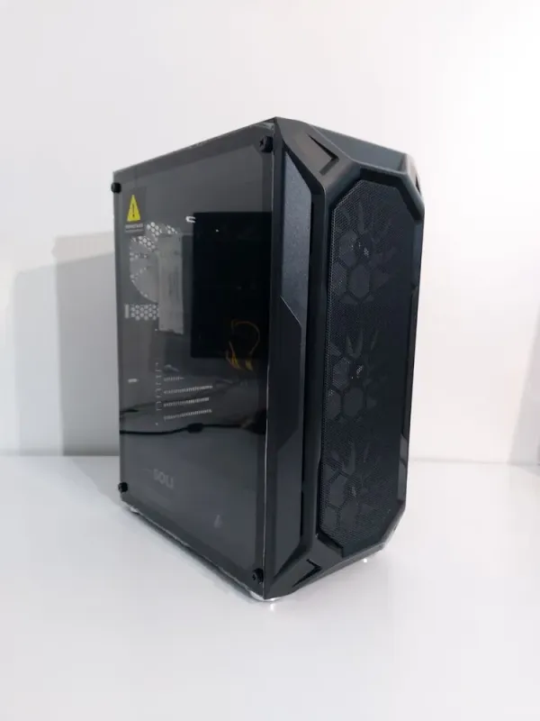 Комплект ПК: 1stPlayer FireBase X6 Tower / Intel Core i5-8500 (6 ядер по 3.0 - 4.1 GHz) / 16 GB DDR4 / 128 GB SSD M.2 + 512 GB SSD / AMD Radeon R9 390, 8 GB GDDR5, 512-bit / 700W + Монітор LG 24MB37PM-B / 24" (1920x1080) IPS б/в - зображення 4