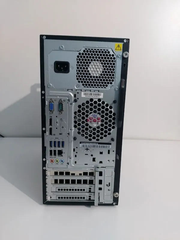 Комплект: Lenovo ThinkCentre M800 Tower / Intel Core i5-6600K (4 ядра по 3,5 - 3,9 ГГц) / 16 ГБ DDR4 / 512 ГБ SSD / nVidia P106-100, 6 ГБ GDDR5, 192-біт / DVD-ROM + Монітор LG 24MB37PM-B / 24" (1920x1080) IPS б/в - изображение 5