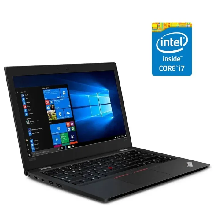 Ультрабук Lenovo ThinkPad L390 / 13.3" (1920x1080) IPS / Intel Core i7-8565U (4 (8) ядра по 1.8 - 4.6 GHz) / 16 GB DDR4 / 256 GB SSD M.2 / Intel UHD Graphics / WebCam б/в - зображення 1