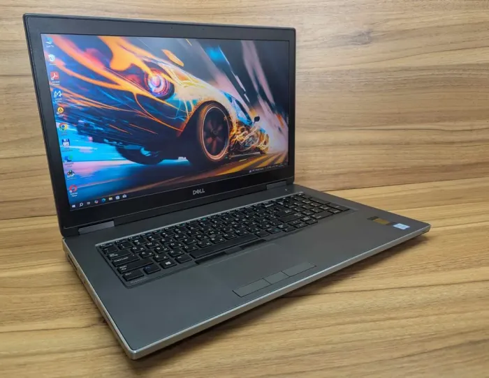 Мобільна робоча станція Dell Precision 7740 / 17.3" (1920x1080) IPS / Intel Core i5-9400H (4 (8) ядра по 2.5 - 4.3 GHz) / 32 GB DDR4 / 512 GB SSD / nVidia Quadro RTX 3000, 6 GB GDDR6, 192-bit / TouchID / Windows 10 б/в - зображення 4