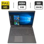 Ультрабук Dell Latitude 3510 / 15.6" (1920x1080) IPS / Intel Core i3-10110U (2 (4) ядра по 2.1 - 4.1 GHz) / 8 GB DDR4 / 256 GB SSD / Intel UHD Graphics / WebCam б/в