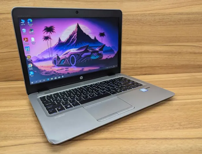 Ультрабук Б-клас HP EliteBook 840 G4 / 14" (1366x768) TN / Intel Core i7-7600U (2 (4) ядра по 2.8 - 3.9 GHz) / 8 GB DDR4 / 240 GB SSD / Intel HD Graphics 620 / WebCam / Fingerprint / Windows 10 б/в - зображення 5