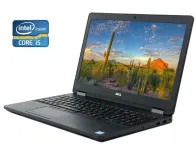 Ноутбук Dell Latitude E5570 / 15.6" (1366x768) TN / Intel Core i5-6300U (2 (4) ядра по 2.4 - 3.0 GHz) / 8 GB DDR4 / 128 GB SSD / Intel HD Graphics 520 / WebCam / Win 10 Pro б/в