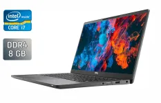 Ультрабук Dell Latitude 7400 / 14" (1920x1080) IPS / Intel Core i7-8665U (4 (8) ядра по 1.9 - 4.8 GHz) / 8 GB DDR4 / 512 GB SSD / Intel UHD Graphics 620 / WebCam / Windows 10 б/в