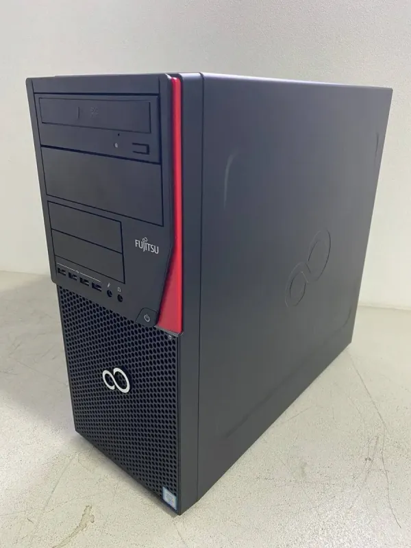 Комп'ютер Fujitsu Esprimo P756 E90 Tower / Intel Core i5-6500 (4 ядра по 3,2 - 3,6 ГГц) / 16 ГБ DDR4 / 256 ГБ SSD / nVidia GeForce GTX 745, 2 ГБ GDDR3, 128-біт / DVD-ROM б/в - зображення 2