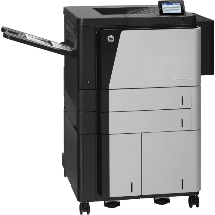 Принтер HP LaserJet Enterprise M806x+ / Лазерний монохромний друк / 1200x1200 dpi / A4 / 55 стор/хв / Ethernet, USB 2.0 / Дуплекс б/в - зображення 1
