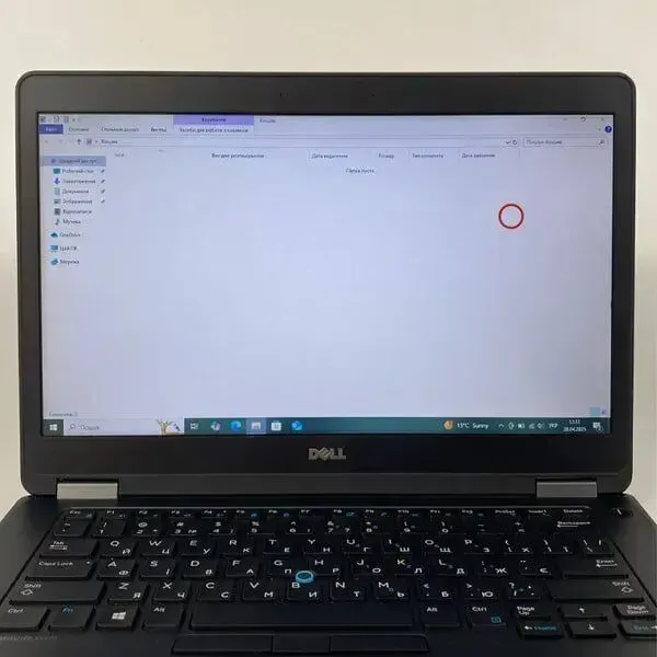 Ультрабук Б-клас Dell Latitude E5470 / 14" (1366x768) TN / Intel Core i5-6440HQ (4 ядра по 2.6 - 3.5 GHz) / 8 GB DDR4 / 256 GB SSD / Intel HD Graphics 530 / HDMI / VGA б/в - зображення 3