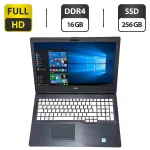 Ноутбук Fujitsu Lifebook U757 / 15.6" (1920x1080) IPS / Intel Core i5-6200U (2 (4) ядра по 2.3 - 2.8 GHz) / 16 GB DDR4 / 256 GB SSD / Intel HD Graphics 520 / WebCam / 3G / Windows 10 Pro б/в