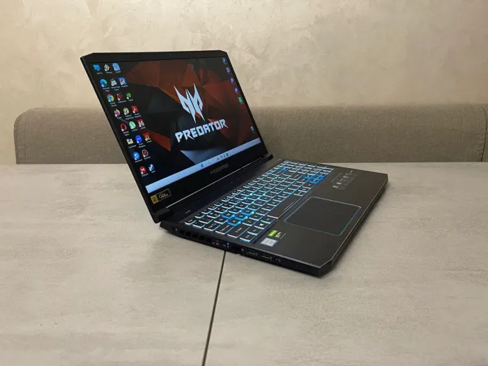 Ігровий ноутбук Acer Predator Helios 300 N1812 / 15.6" (1920x1080) IPS / Intel Core i7-9750H (6 (12) ядер по 2.6 - 4.5 GHz) / 16 GB DDR4 / 256 GB SSD M.2 + 1000 GB HDD / nVidia GeForce GTX 1660 Ti, 6 GB GDDR6, 192-bit / WebCam б/в - зображення 5