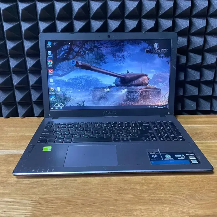 Ноутбук Б-клас Asus X550L / 15.6" (1366x768) TN / Intel Core i5-4200U (2 (4) ядра по 1.6 - 2.6 GHz) / 8 GB DDR3 / 128 GB SSD / nVidia GeForce GT 740M, 2 GB GDDR3, 64-bit / WebCam / DVD-ROM б/в - зображення 2