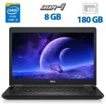 Ультрабук Dell Latitude 5480 / 14" TN / Core i5-7300U (2(4) ядра по 2.6-3.5GHz) / 8GB DDR4 / 180GB SSD / HD Graphics 620 / HDMI б/в