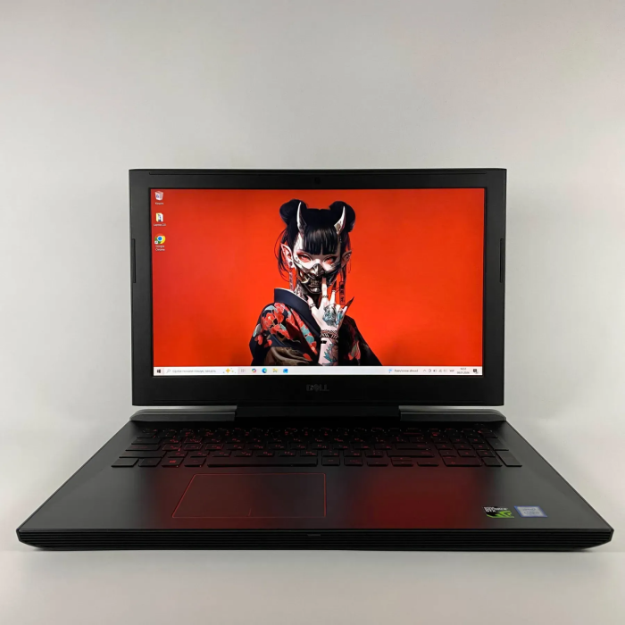 Ігровий ноутбук Dell Inspiron 7577 / 15.6" (1920x1080) IPS / Intel Core i5-7300HQ (4 ядра по 2,5 - 3,5 ГГц) / 16 ГБ DDR4 / 500 ГБ SSD / nVidia GeForce GTX 1060 Max-Q, 6 ГБ GDDR5, 192-біт / WebCam / HDMI б/в - изображение 2