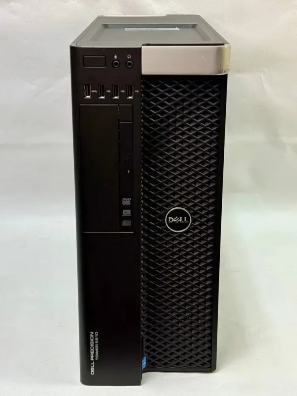 Робоча станція Dell Precision 5810 Workstation Tower / Intel Xeon E5-1650 v3 (6 (12) ядер по 3.5 - 3.8 GHz) / 32 GB DDR4 / 250 GB SSD + 1000 GB HDD / AMD Radeon RX 570, 4 GB GDDR5, 256-bit / DVD-ROM б/в - зображення 2