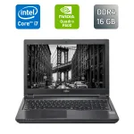 Мобільна робоча станція Б-класу Fujitsu Celsius H780 / 15.6" (1920x1080) IPS / Intel Core i7-8750H (6 (12) ядер по 2.2 - 4.1 GHz) / 16 GB DDR4 / 512 GB SSD / nVidia Quadro P600, 4 GB GDDR5, 128-bit / VGA / HDMI / USB Type-C б/в