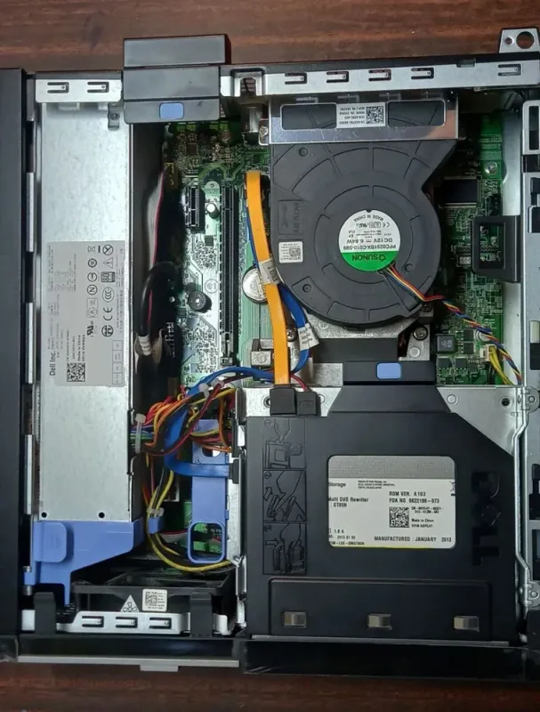 Комп'ютер Dell OptiPlex 3010 SFF / Intel Core i5-3470 (4 ядра по 3.2-3.6 GHz) / 8GB DDR3 / 500GB HDD / HD Graphics 2500 / DVD-ROM / Win 10 б/в - зображення 4