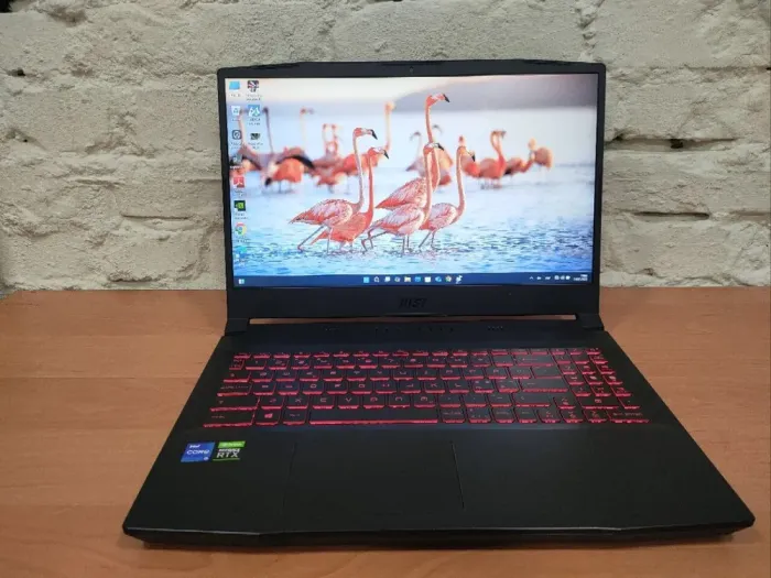 Ігровий ноутбук MSI Katana GF66 11UE-021NEU / 15.6" (1920x1080) IPS / Intel Core i5-11400H (6 (12) ядер по 2.7 - 4.5 GHz) / 16 GB DDR4 / 480 GB SSD / nVidia GeForce RTX 3060, 6 GB GDDR6, 192-bit / WebCam б/в - зображення 2