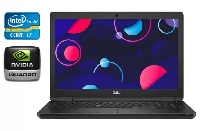 Мобільна робоча станція Б-клас Dell Precision 3530 / 15.6" (1920x1080) IPS / Intel Core i7-8850H (6 (12) ядер по 2.6 - 4.3 GHz) / 16 GB DDR4 / 512 GB SSD / nVidia Quadro P600, 4 GB GDDR5, 128-bit / WebCam / HDMI б/в - зображення 1