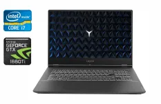 Ігровий ноутбук Lenovo Legion Y540-15IRH / 15.6" (1920x1080) IPS / Intel Core i7-9750HF (6 (12) ядер по 2,6 - 4,5 ГГц) / 16 ГБ DDR4 / 256 ГБ SSD + 1000 ГБ HDD / nVidia GeForce GTX 1660 Ti, 6 ГБ GDDR6, 192-bit / HDMI / Windows 10 б/в