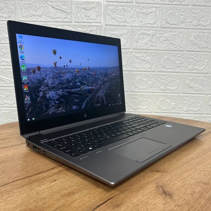 Мобільна робоча станція HP ZBook 15 G5 / 15.6" (1920x1080) IPS / Intel Core i7-8750H (6 (12) ядер по 2.2 - 4.1 GHz) / 16 GB DDR4 / 512 GB SSD / nVidia Quadro P1000, 4 GB GDDR5, 128-bit / WebCam б/в - зображення 4