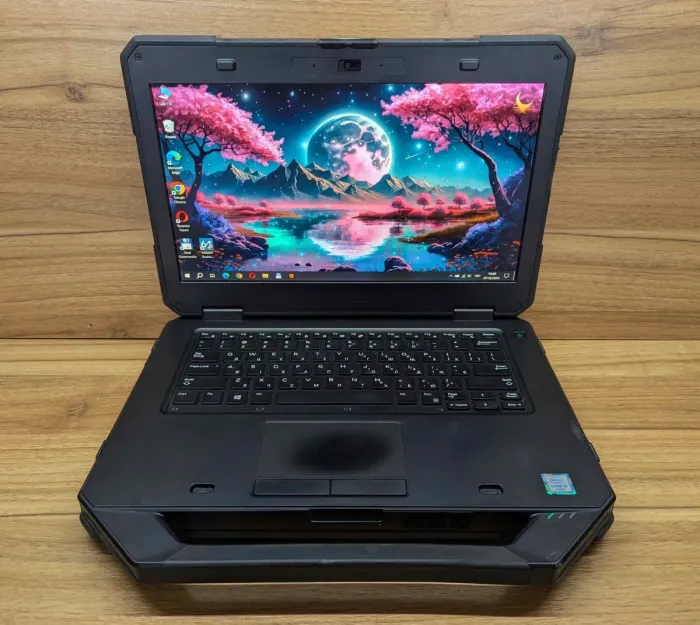 Захищений ноутбук Dell Latitude 14 Rugged 5414 / 14" (1920x1080) IPS / Intel Core i5-6300U (2 (4) ядра по 2.4 - 3.0 GHz) / 16 GB DDR4 / 512 GB SSD / Intel HD Graphics 520 / WebCam / 4G / Windows 10 б/у - зображення 2