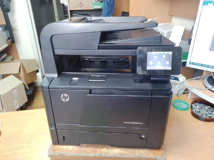 МФУ HP LaserJet Pro 400 MFP M425dn / Лазерний монохромний друк / 1200x1200 dpi / A4 / 33 стор / хв / USB 2.0, Ethernet / Дуплекс б/в - зображення 2