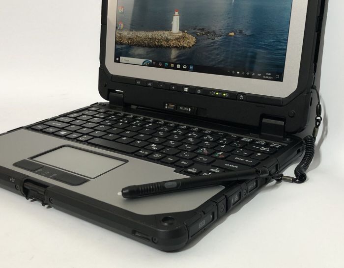 Захищений нетбук-трансформер Panasonic Toughbook CF-20 / 10.1" (1920x1200) TN / Intel Core M5-6Y57 (2 (4) ядра по 1.1 - 2.8 GHz) / 8 GB DDR3 / 256 GB SSD / Intel HD Graphics 615 / WebCam / Win 10 Pro + ДОК-станція б/в - изображение 14