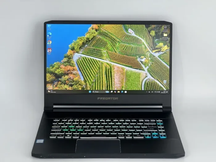 Ігровий ноутбук Б-клас Acer Predator PT515-51 / 15.6" (1920x1080) IPS / Intel Core i7-8750H (6 (12) ядер по 2.2 - 4.1 GHz) / 16 GB DDR4 / 480 GB SSD / nVidia GeForce RTX 2060, 6 GB GDDR6, 192-bit / WebCam б/в - зображення 6