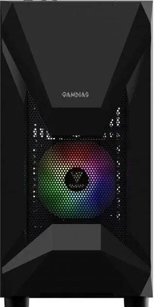 Ігровий ПК Gamdias Athena E1 Elite Black Tower / AMD Ryzen 5 3600 (6(12) ядра по 3.6-4.2 GHz) / 16GB DDR4 / 500GB SSD M.2 / AMD Radeon RX 590, 8 GB GD -bit / HDMI / 700W - зображення 2