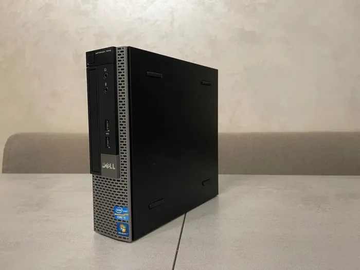 Комп'ютер Dell Optiplex 7010 USFF / Intel Core i5-3550S (4 ядра по 3.0 - 3.7 GHz) / 8 GB DDR3 / 128 GB SSD / Intel HD Graphics 2500 / DVD-ROM б/в - зображення 3