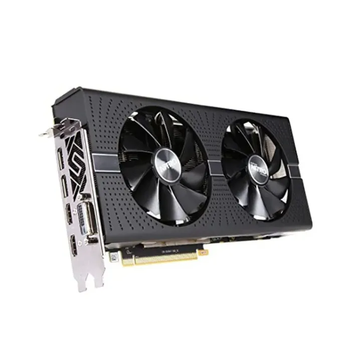 Дискретна відеокарта AMD Sapphire Radeon RX 580 Nitro Plus, 4 GB GDDR5, 256-bit / DVI, HDMI, Displayport / (11265-07-20G) б/в - зображення 2