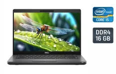 Ультрабук Б-клас Dell Latitude 5400 / 14" (1920x1080) IPS / Intel Core i5-8265U (4 (8) ядра по 1.6 - 3.9 GHz) / 16 GB DDR4 / 512 GB SSD / Intel UHD Graphics 620 / HDMI / WebCam / Windows 10 б/в