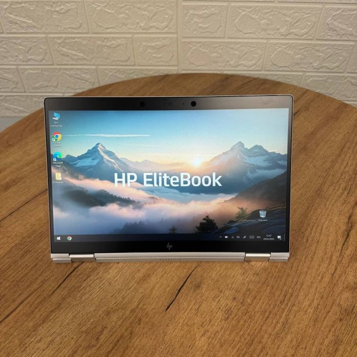 Ультрабук-трансформер Б-клас HP EliteBook x360 1040 G5 / 14" (1920x1080) IPS Touch / Intel Core i7-8650U (4 (8) ядра по 1.9 - 4.2 GHz) / 16 GB DDR4 / 256 GB SSD NVMe / Intel UHD Graphics 620 / WebCam б/в - зображення 8