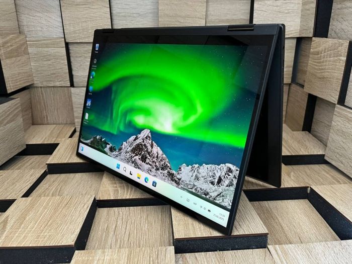 Ультрабук-трансформер LG gram 14T90R-K.AAB8U1 / 14" (1920x1200) IPS Touch / Intel Core i7-1360P (12 (16) ядер по 2.2 - 5.0 GHz) / 16 GB DDR5 / 512 GB SSD M.2 / Intel Iris Xe Graphics / WebCam б/в - зображення 2