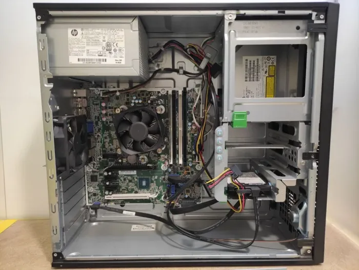 Комп'ютер HP EliteDesk 800 G2 Tower / Intel Core i7-6700 (4 (8) ядра по 3.4 - 4.0 GHz) / 16 GB DDR4 / 120 GB SSD + 500 GB HDD / Intel HD Graphics 530 / DVD-ROM б/в - зображення 6