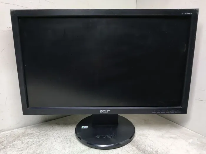 Монітор Б-клас Acer V193HQL/19" (1366x768) TN/VGA + кабелі в комплекті б/в - зображення 2