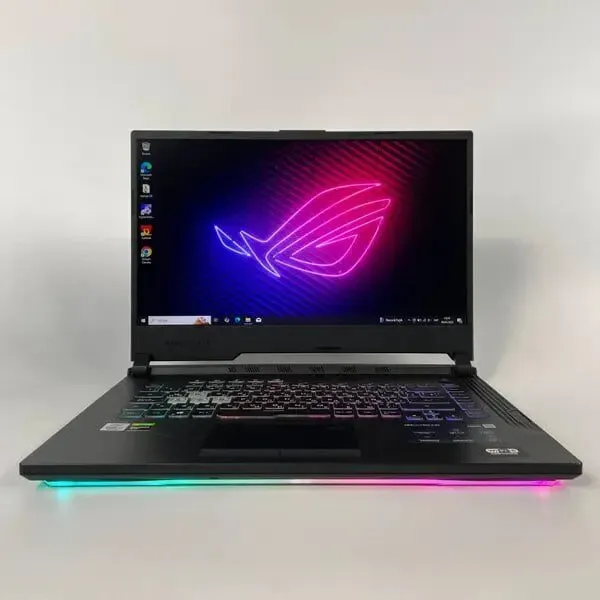 Ігровий ноутбук Asus ROG Strix G15 G512LU / 15.6" (1920x1080) IPS / Intel Core i7-10750H (6 (12) ядер по 2.6 - 5.0 GHz) / 16 GB DDR4 / 512 GB SSD / nVidia GeForce GTX 1660 Ti, 6 GB GDDR6, 192-bit / HDMI б/в - зображення 2