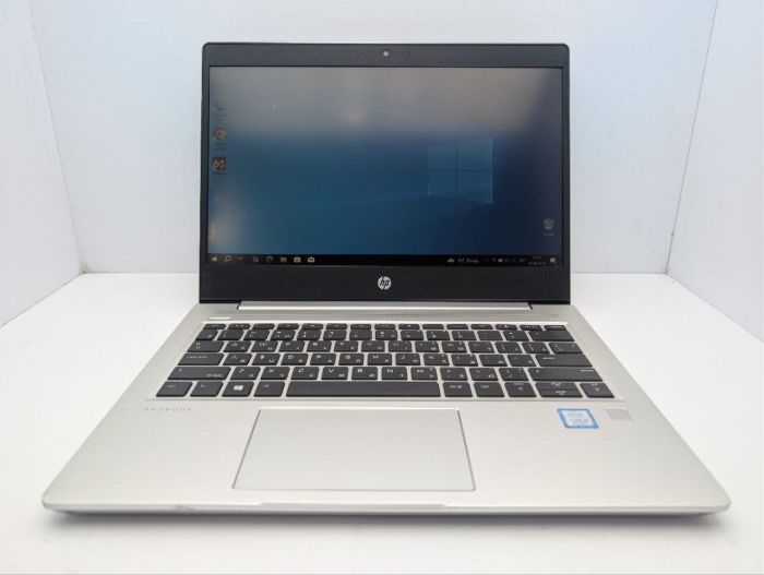 Ультрабук HP ProBook 430 G6 / 13.3" (1920x1080) IPS / Intel Core i5-8265U (4 (8) ядра по 1.6 - 3.9 GHz) / 16 GB DDR4 / 256 GB SSD / Intel UHD Graphics 620 / Fingerprint / WebCam б/в - зображення 2