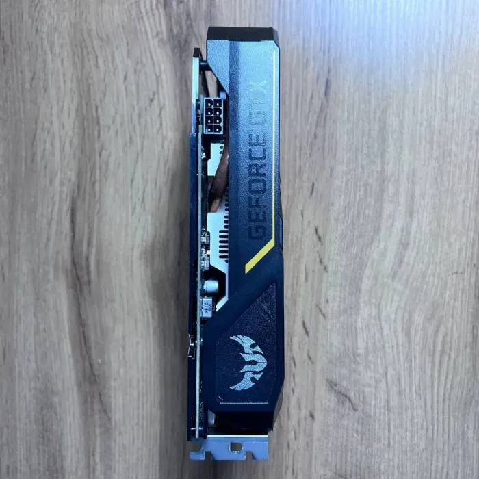 Дискретна відеокарта Asus  nVidia GeForce GTX 1660 Ti, 6 GB GDDR6, 192-bit / 1x DVI, 2x HDMI, 1x DisplayPort б/в - зображення 4