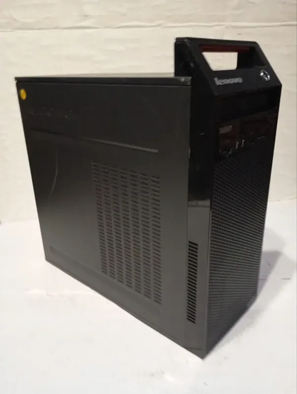 Комплект ПК: Lenovo ThinkCentre E73 Tower / Intel Core i3-4170 (2 (4) ядра по 3.7 GHz) / 8 GB DDR3 / 500 GB HDD / Intel HD Graphics 4400 / DVD-ROM + Монітор LG IPS234T-PN / 23" (1920x1080) IPS / DVI, VGA б/в - зображення 3